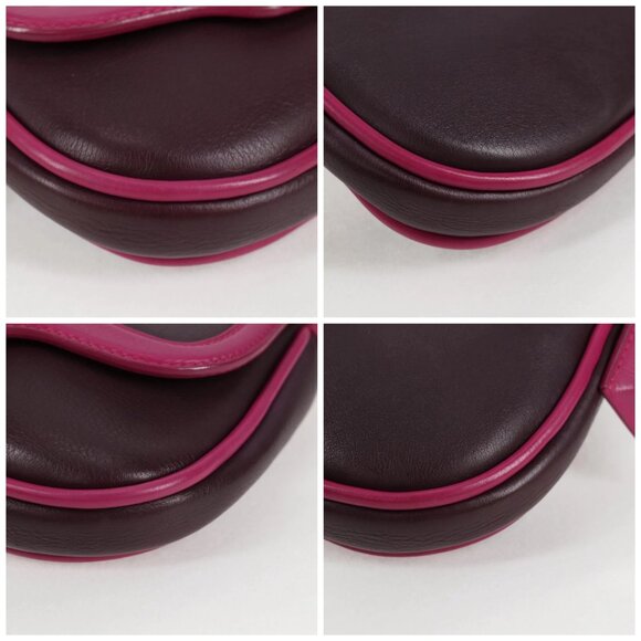 LOUIS VUITTON Art Deco Trapezio Shoulder Bag Leather Pink M97085 Auth 125367AV - Picture 16 of 16